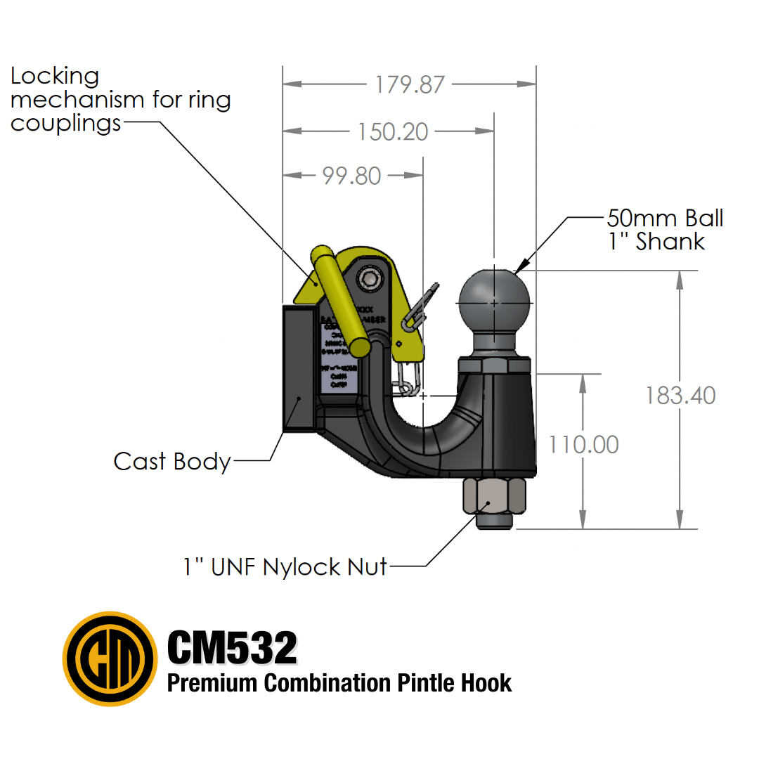 Pintle Hook Combination 6t Truck