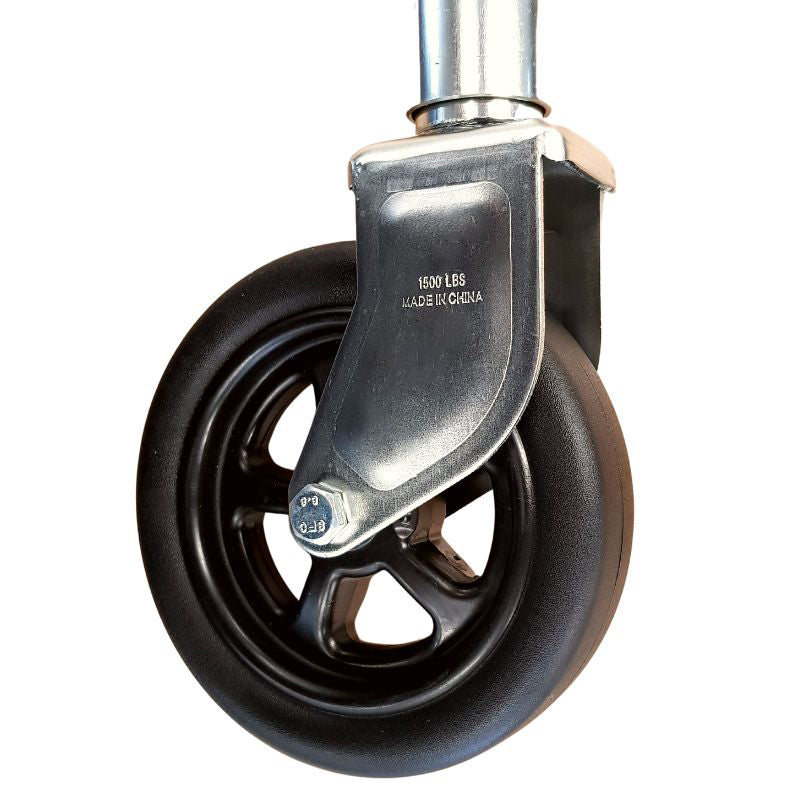 Jockey Wheel 8" Swing Up