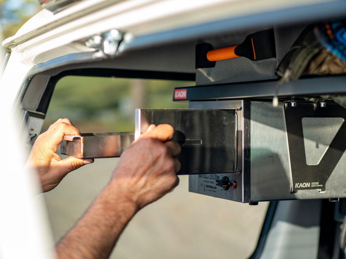 Travel Oven Mounting Brackets to suit Travel Buddy, Road Chef & KickAss