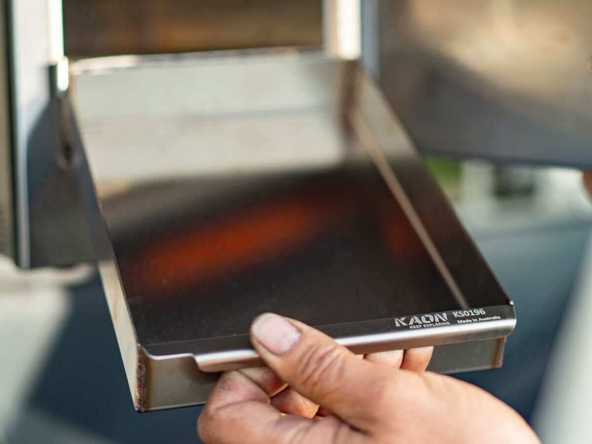 Half Height Oven Tray to suit Travel Buddy Small