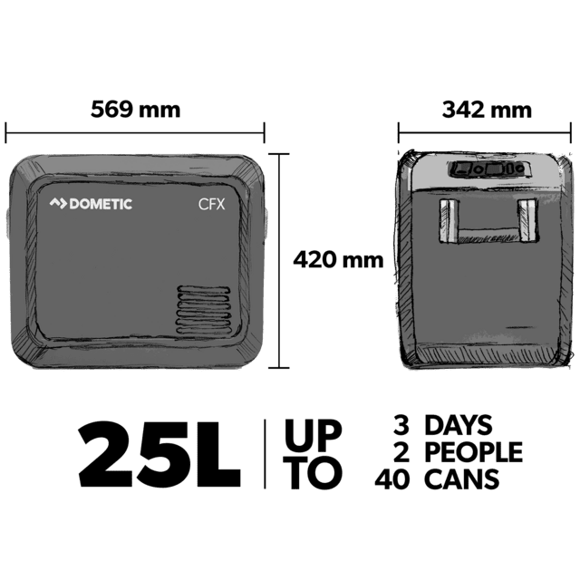 Dometic Portable fridge/freezer 25 L