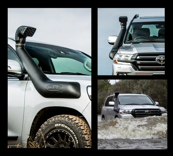 Safari Snorkel Toyota Landcruiser 200 Series 09/2015 Onwards 4.5L Diesel 1VD-FTV