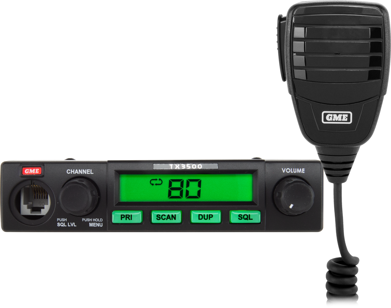 5 Watt, 80 Channel Compact Uhf Radio W/Scansuite