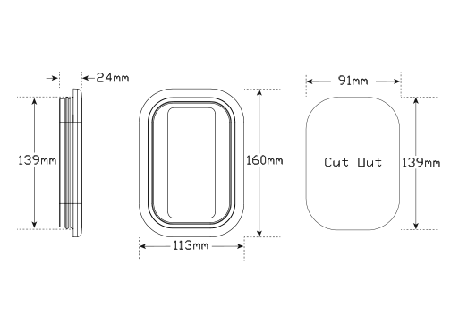 134 Series Lamp with Reflector