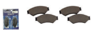 HYDRAULIC BRAKE PAD SET (4) STD