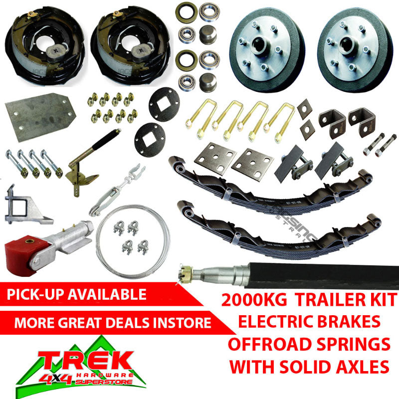 2000kg Kit, Offroad Springs, Electric