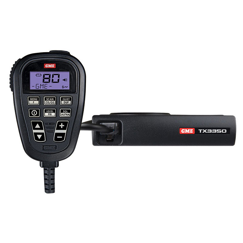 5 Watt, Compact UHF CB radio with SoundPath speaker microphone - Trek Hardware