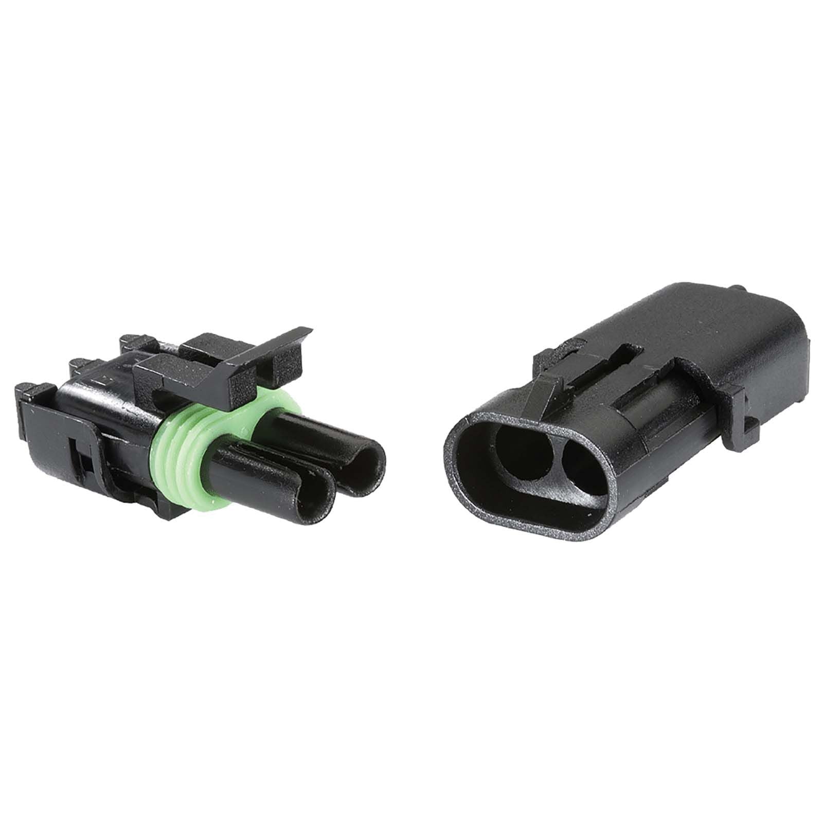 FEMALE WATERPROOF CONNECTOR HOUSING 2 PACK