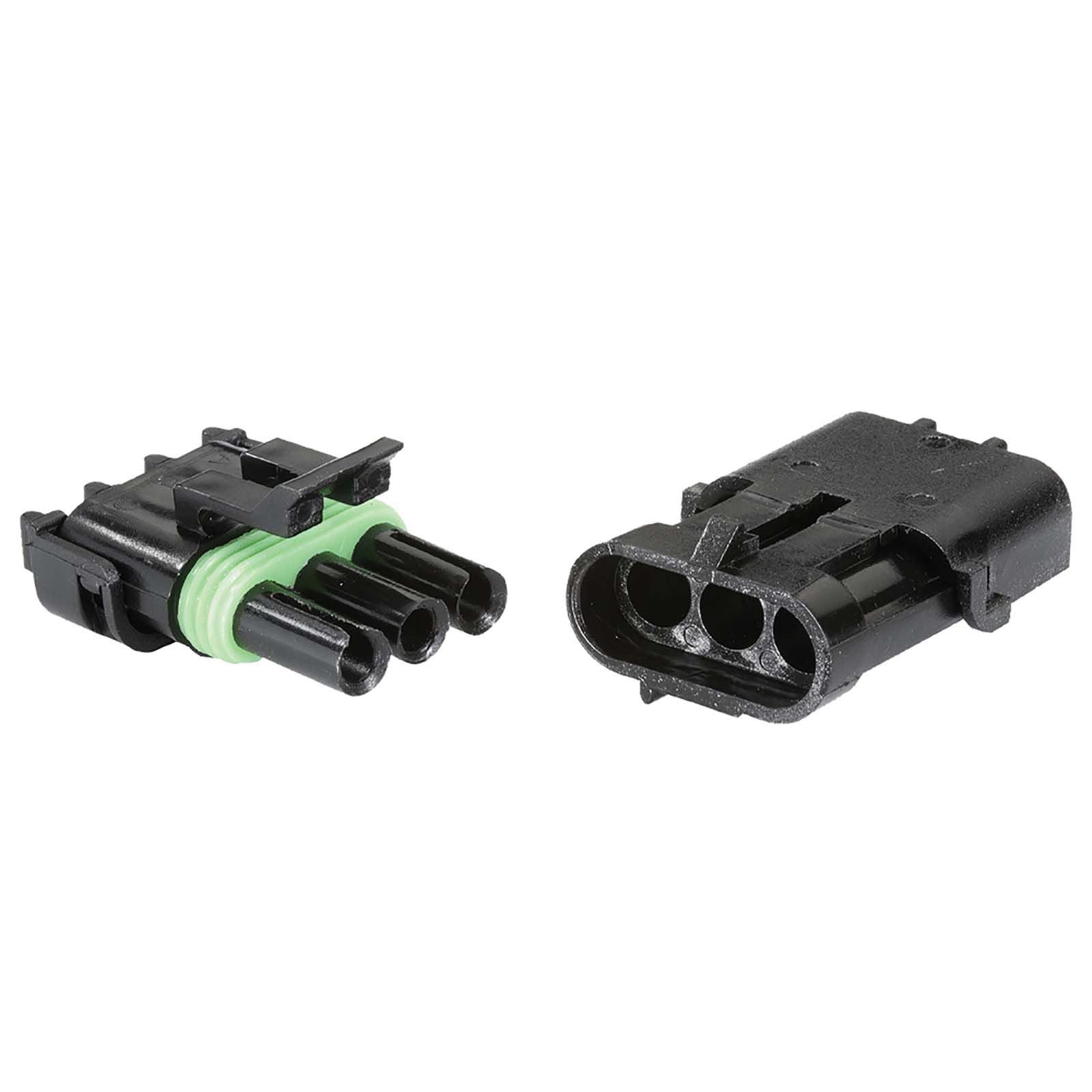 FEMALE WATERPROOF CONNECTOR HOUSING 2 PACK