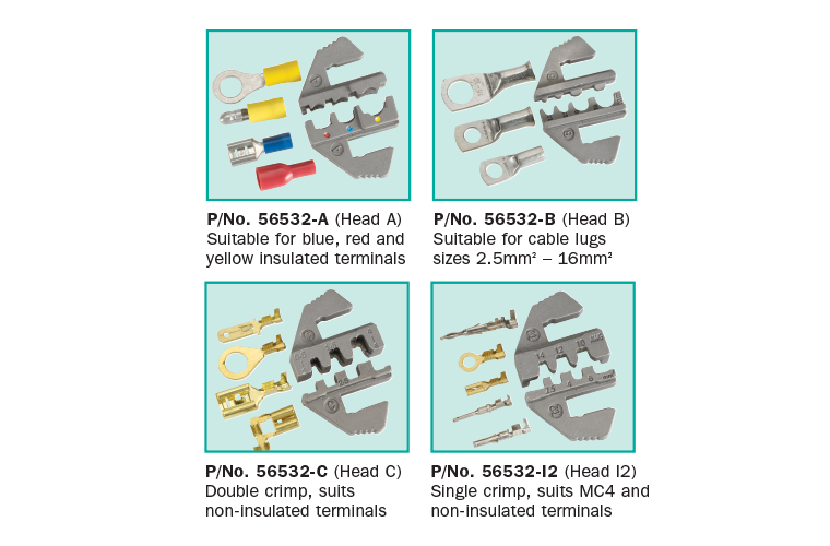 PROFESSIONAL RATCHET CRIMPING KIT