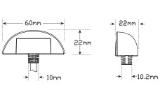 60 Series Licence Plate Lamp