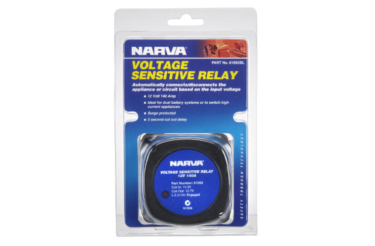 12 Volt 140 Amp Voltage Sensitive Relay - Trek Hardware