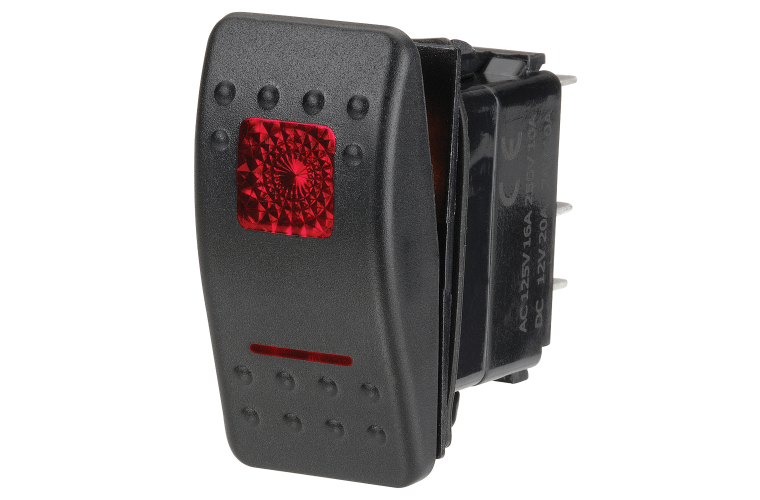 Illuminated Sealed Rocker Switch