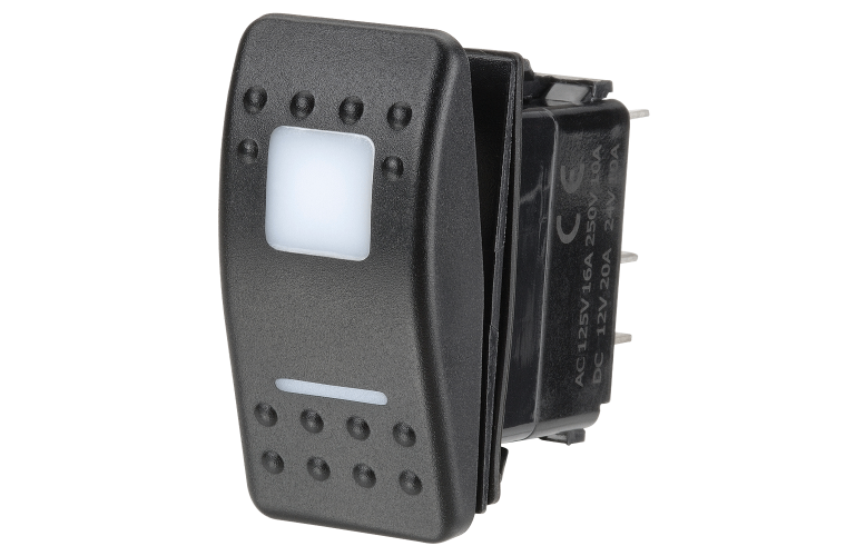 LED Illuminated Sealed Rocker Switch