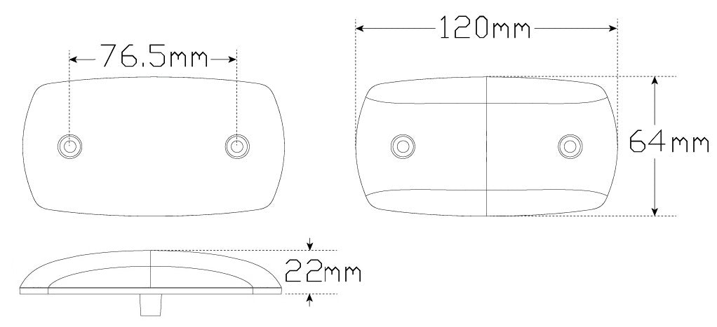 69 Series Side Marker