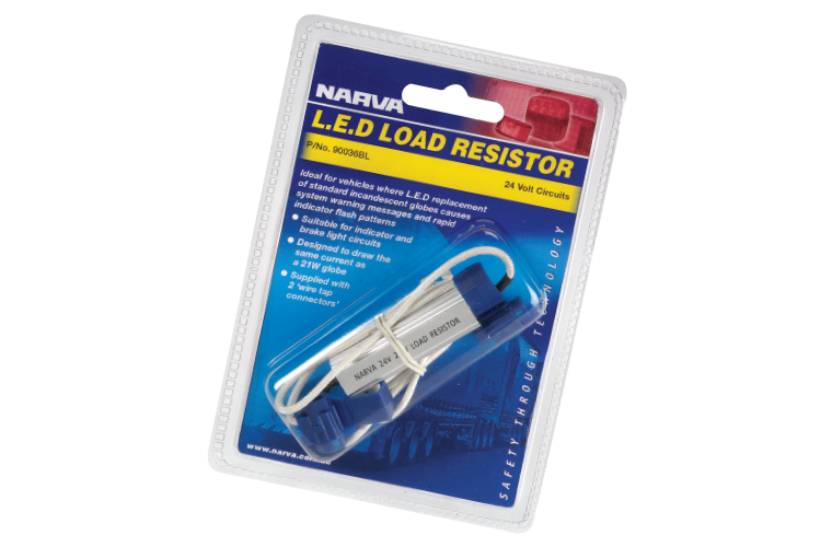 24 VOLT 21 WATT L.E.D LOAD RESISTOR