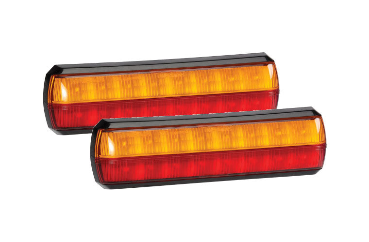 10–30 VOLT MODEL 38 L.E.D SLIMLINE REAR STOP/TAIL AND DIRECTION INDICATOR LAMP - Trek Hardware