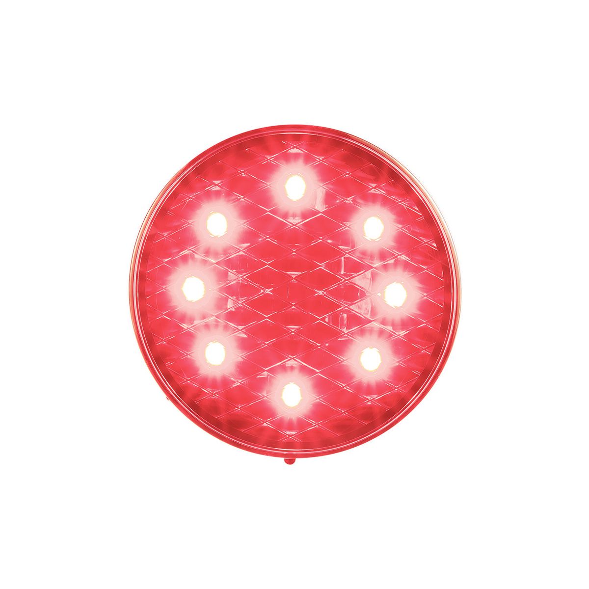 80MM Stop Tail Coloured Lens ROUND/ BULK