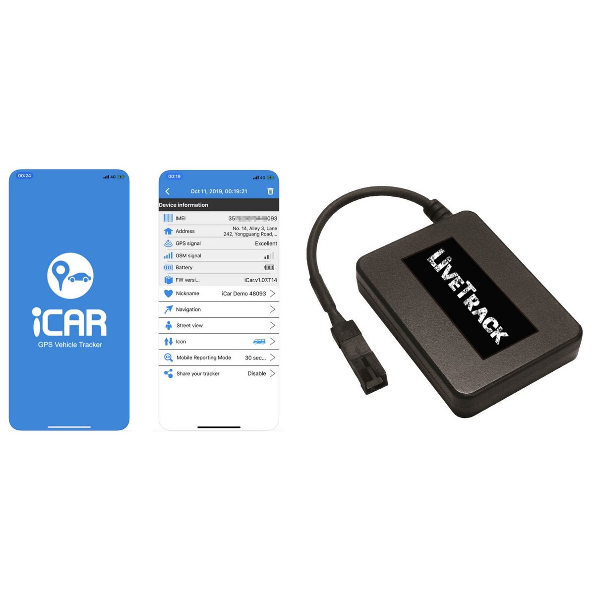 LiveTrack GPS Tracker