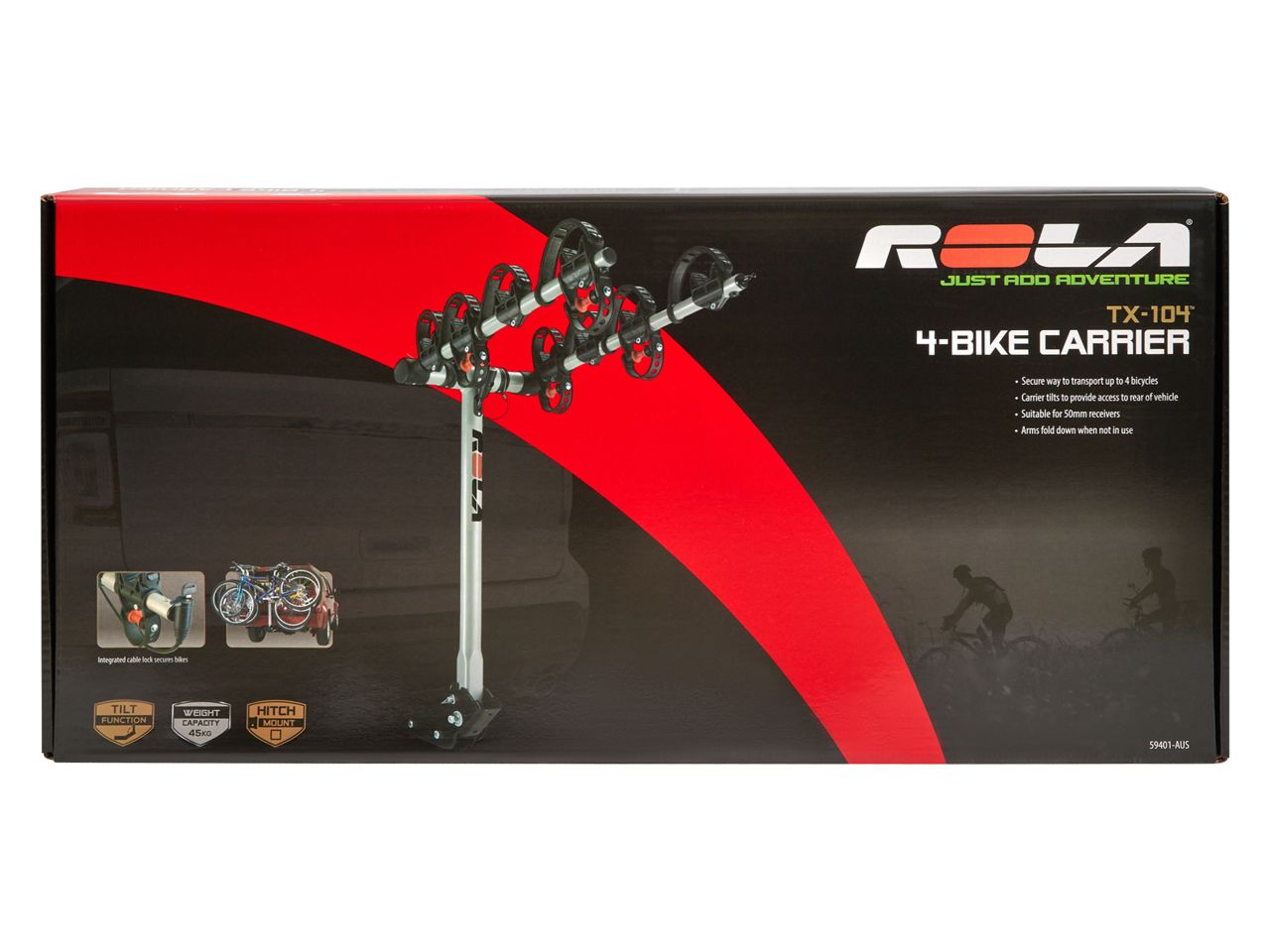 4 BIKE CARRIER - Rola