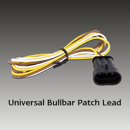 Vehicle Bullbar Patch Leads