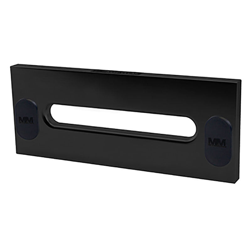 BLACK ANODISED ALLOY FAIRLEAD W/MM LOGO - Trek Hardware