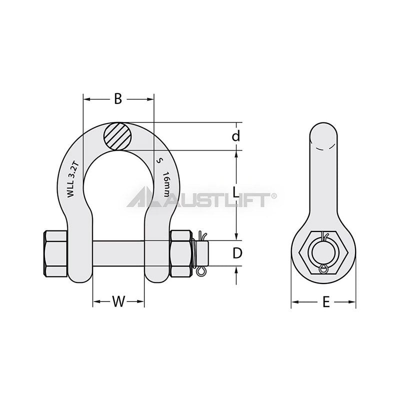 Bow Safety Grade'S' - Trek Hardware