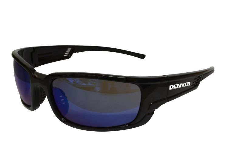 Denver Safety Glasses with Black Frame