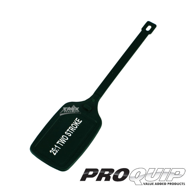 Fuel Can Identification Tag 25:12 Stroke Bottle Green