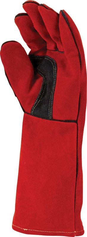 Western Red Kevlar welders glove