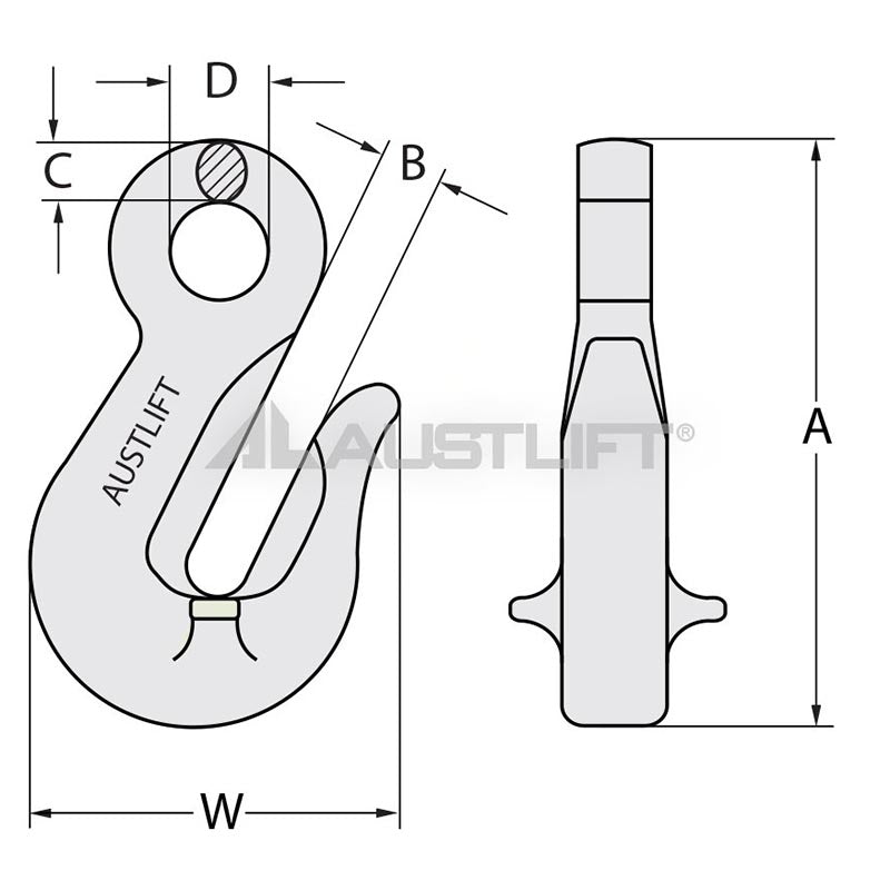 Grabhook Eye G80 Type Ge