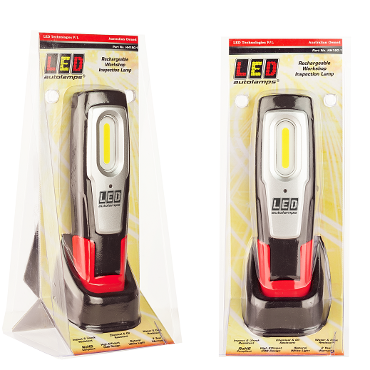 RECHARGEABLE WORKSHOP INSPECTION LAMP WORKLIGHT FUNCTION WITH TOP TORCH 7 POSITI