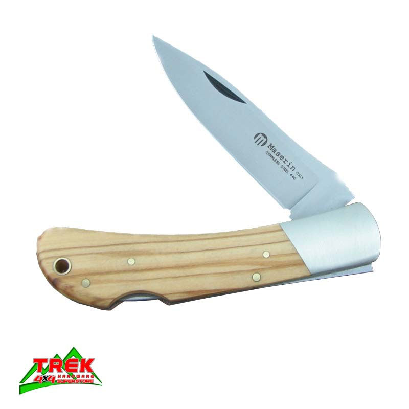 Hunting Line, 75mm, Olive Wood Handle