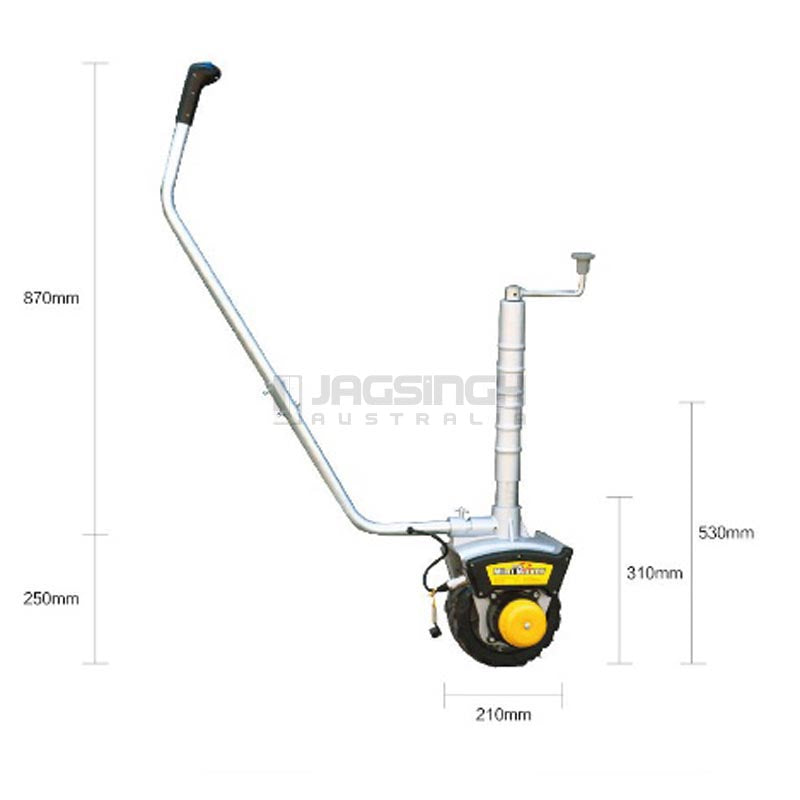 Jockey Wheel 8" Electric Mini Mover