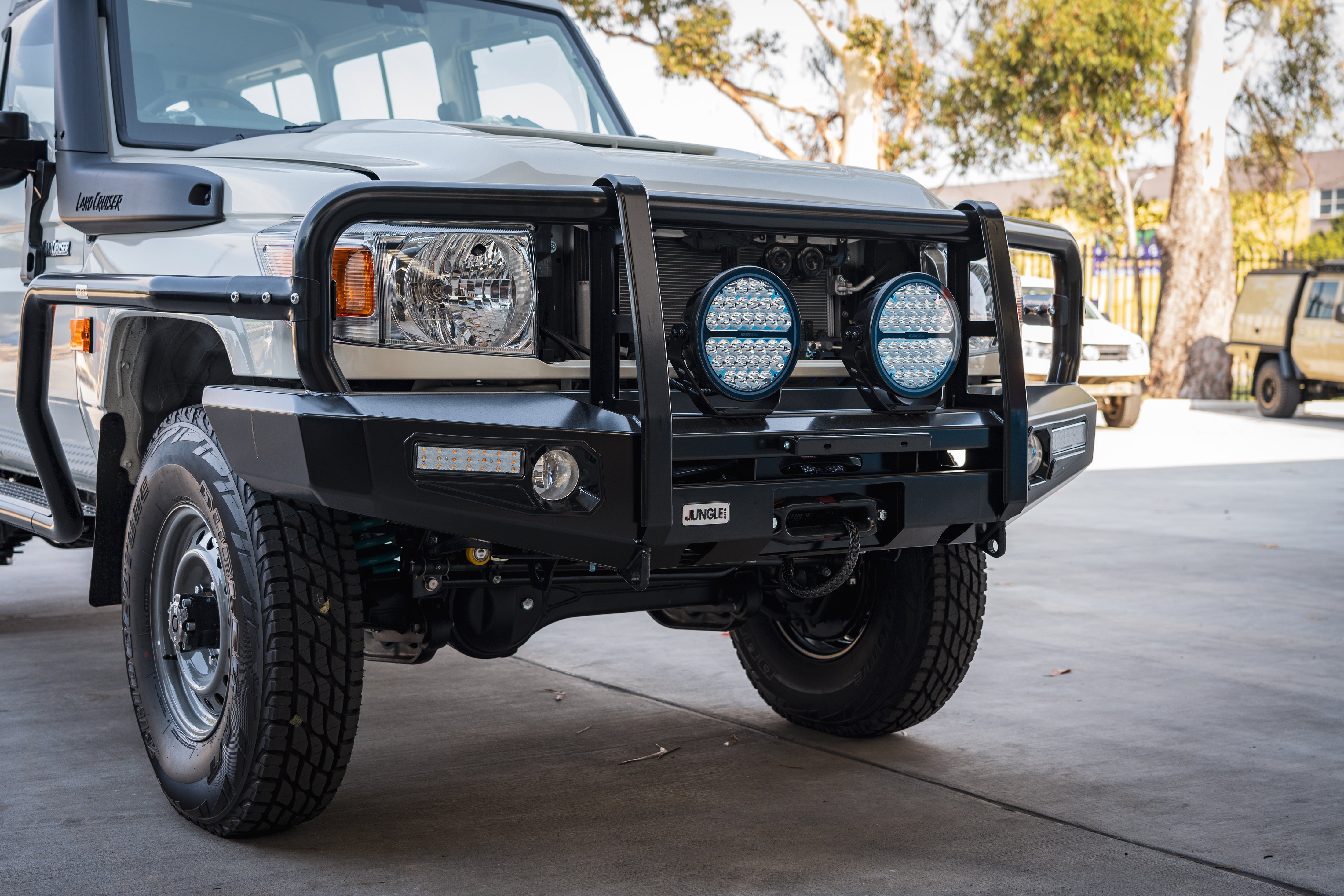 Side Rails Toyota Landcruiser Troop Carrier