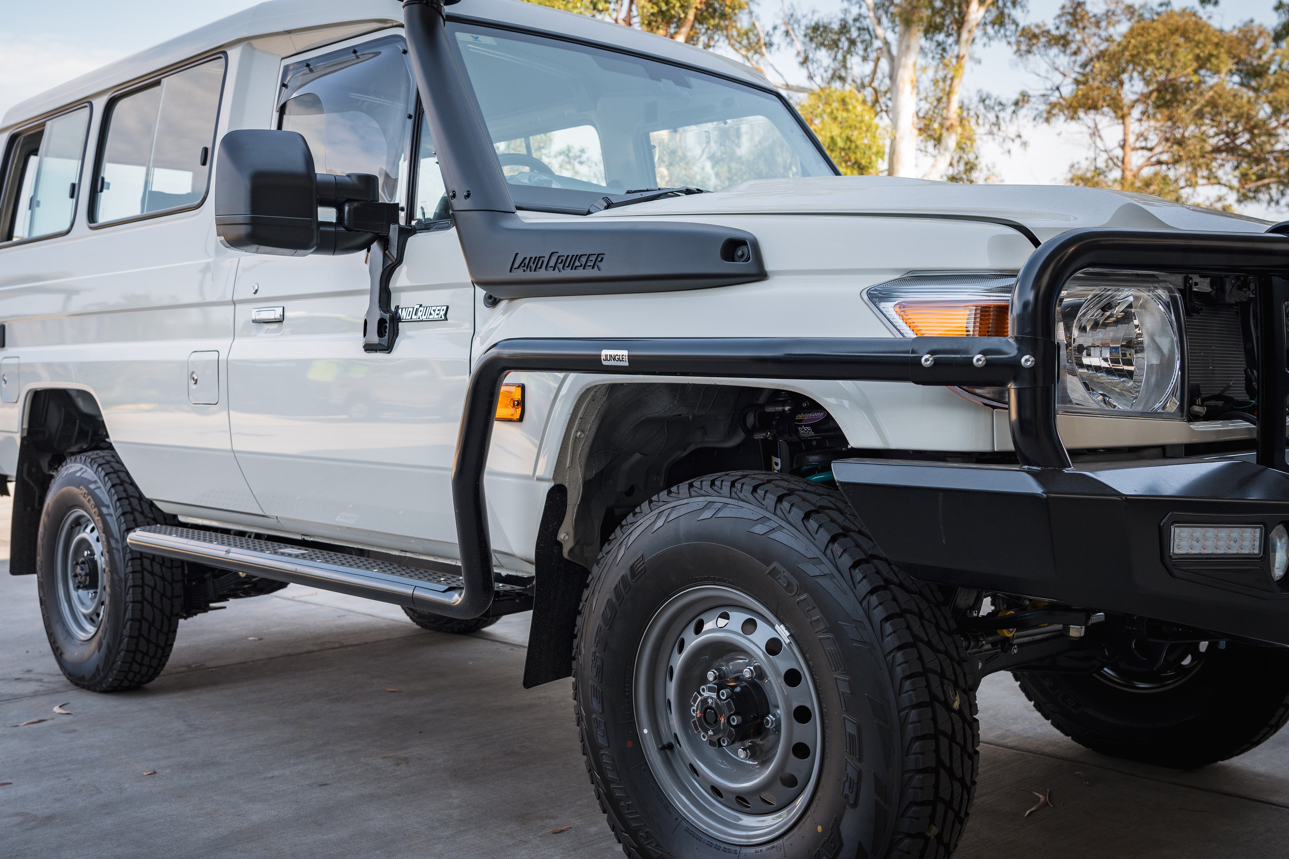Side Steps Toyota Landcruiser Troop Carrier