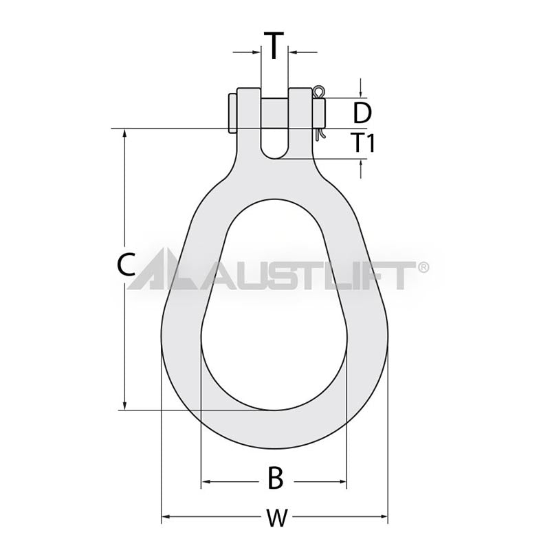 Lug Link G70 Clevis