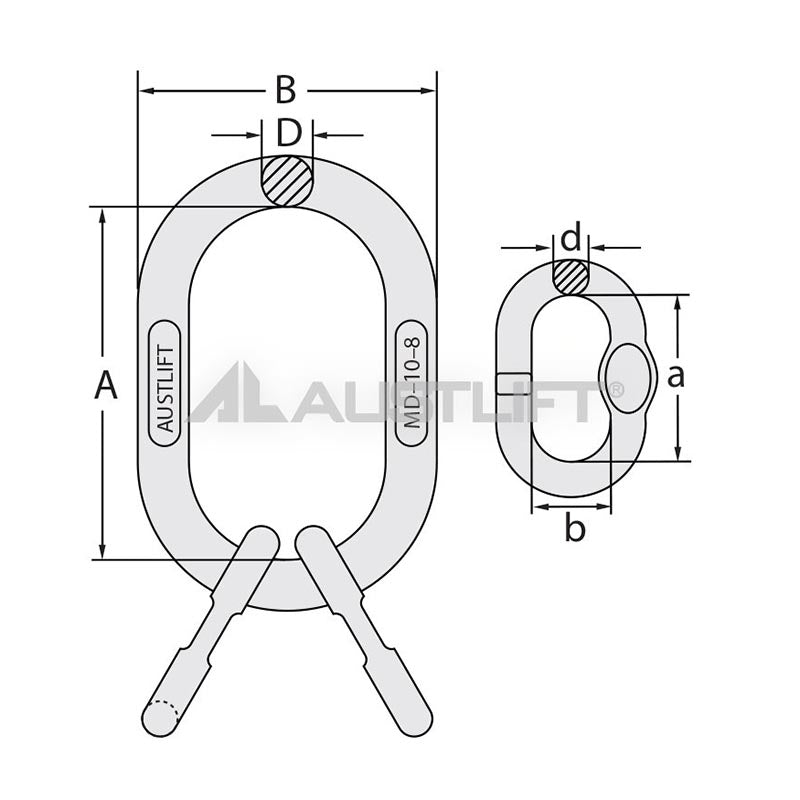 Multi Link 8mm G80 Type Md