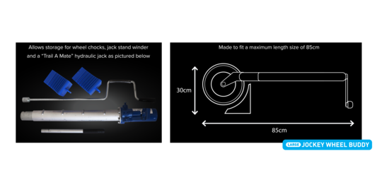 JOCKEY WHEEL & CHOCK BUDDY - LARGE