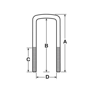 High Tensile Square Ubolt