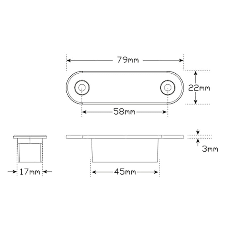 Side Marker Lamp 7922 Series