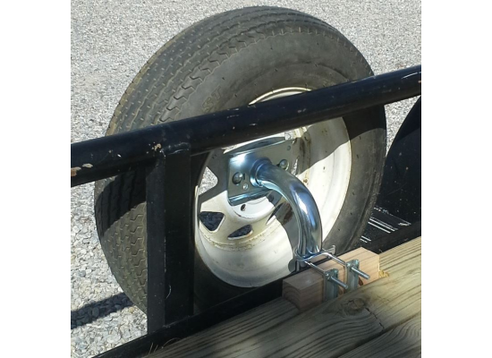 Spare Wheel Bracket Zinc