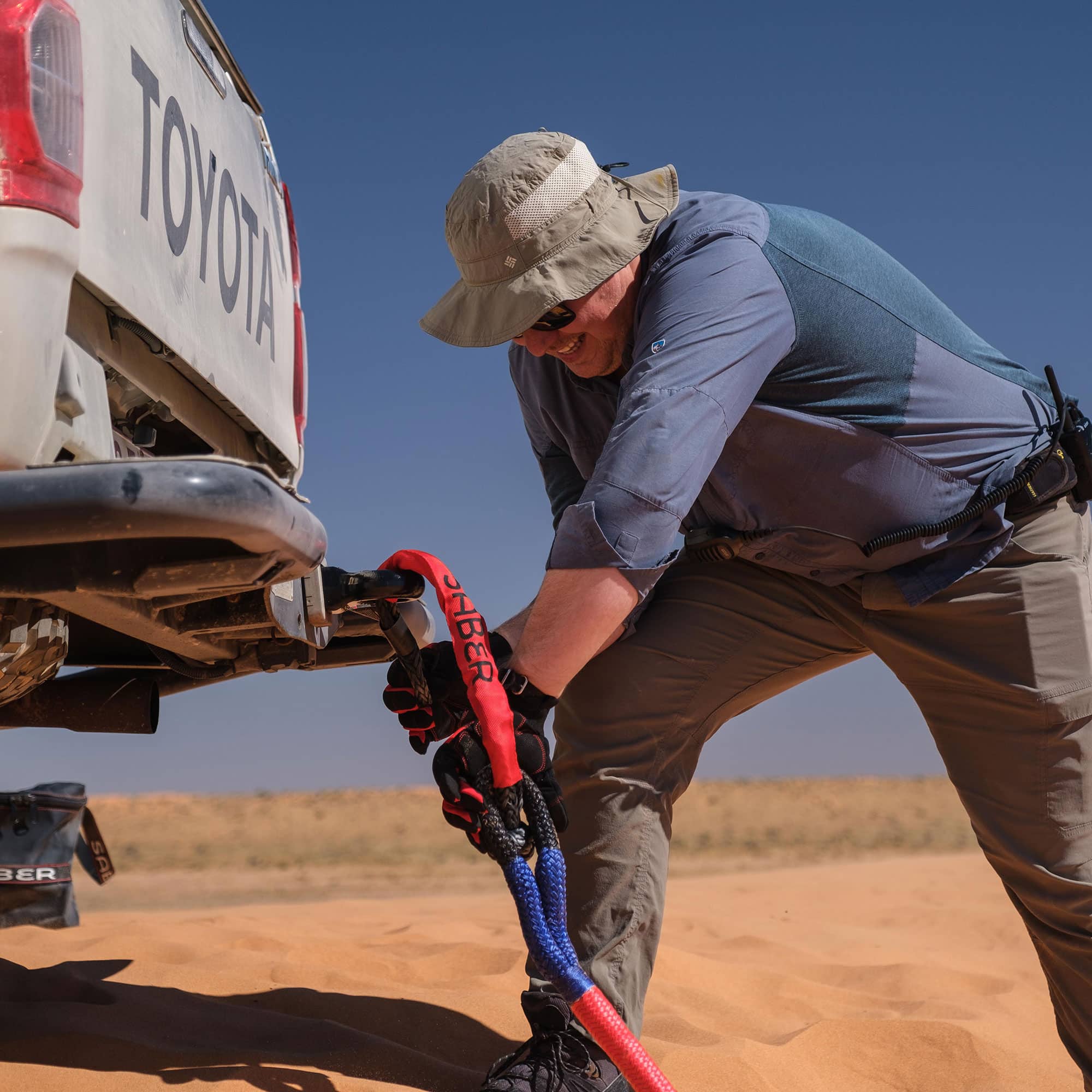 Rope Friendly Rear Recovery Hitch - Steel