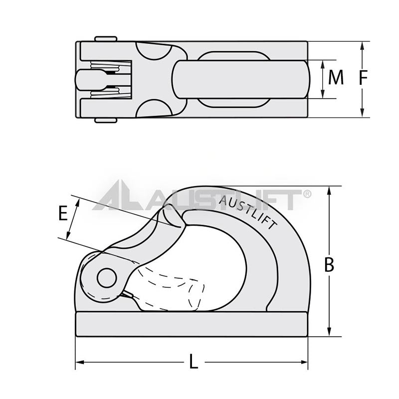 Weld On Hook Type Wh