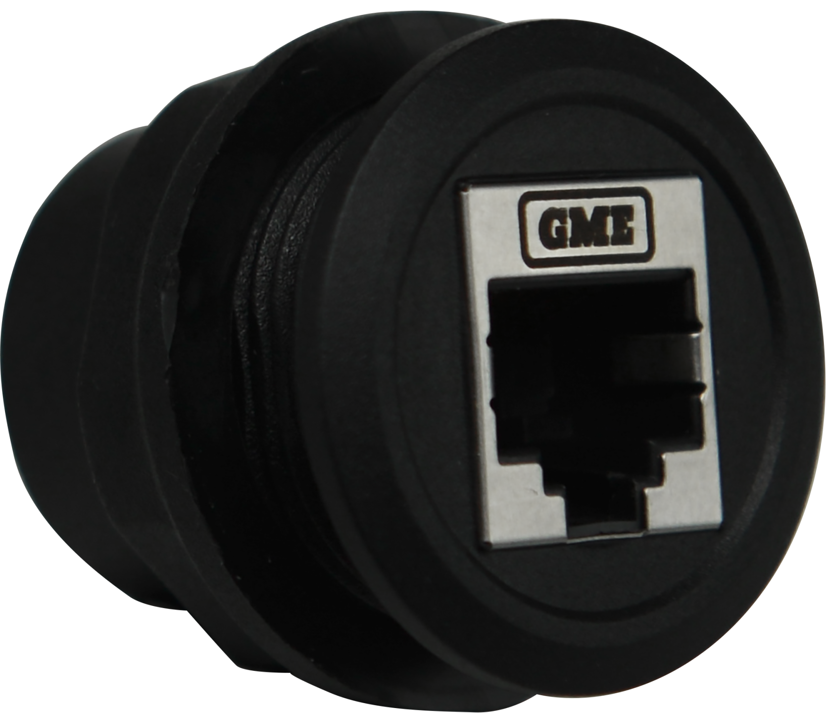 RJ45 PASS-THROUGH ADAPTOR - UNIVERSAL ROUND