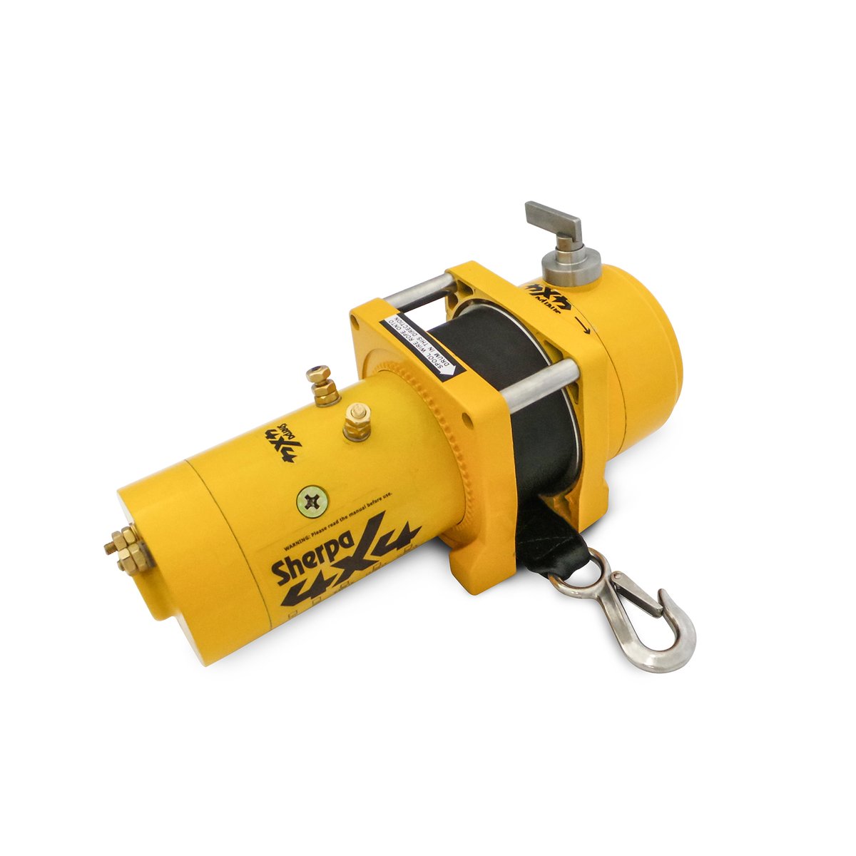 'GRUNTER' 12V Boat Trailer Winch (Standard) - Trek Hardware