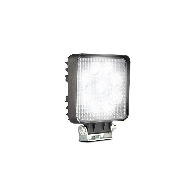 HIGH POWERED FLOOD LAMP 27 WATT 1080 EFFECTIVE LUMENS BLACK POWDER COATED