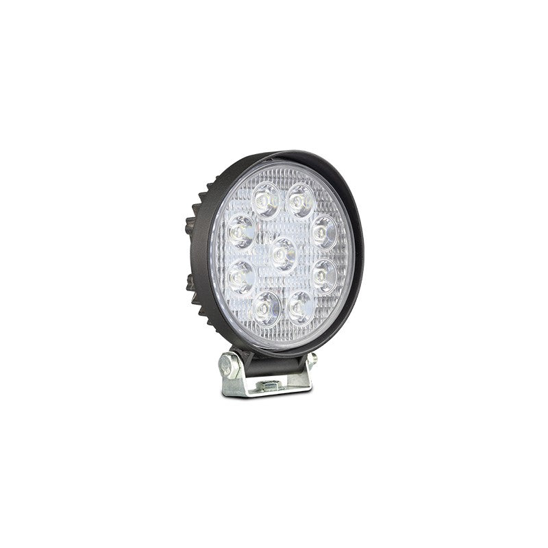 HIGH POWERED FLOOD LAMP 27 WATT 1080 EFFECTIVE LUMENS BLACK POWDER COATED