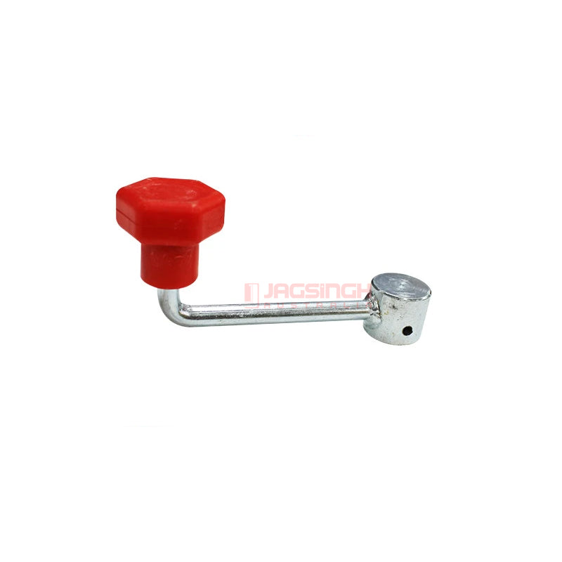 Jockey Wheel Handle Red