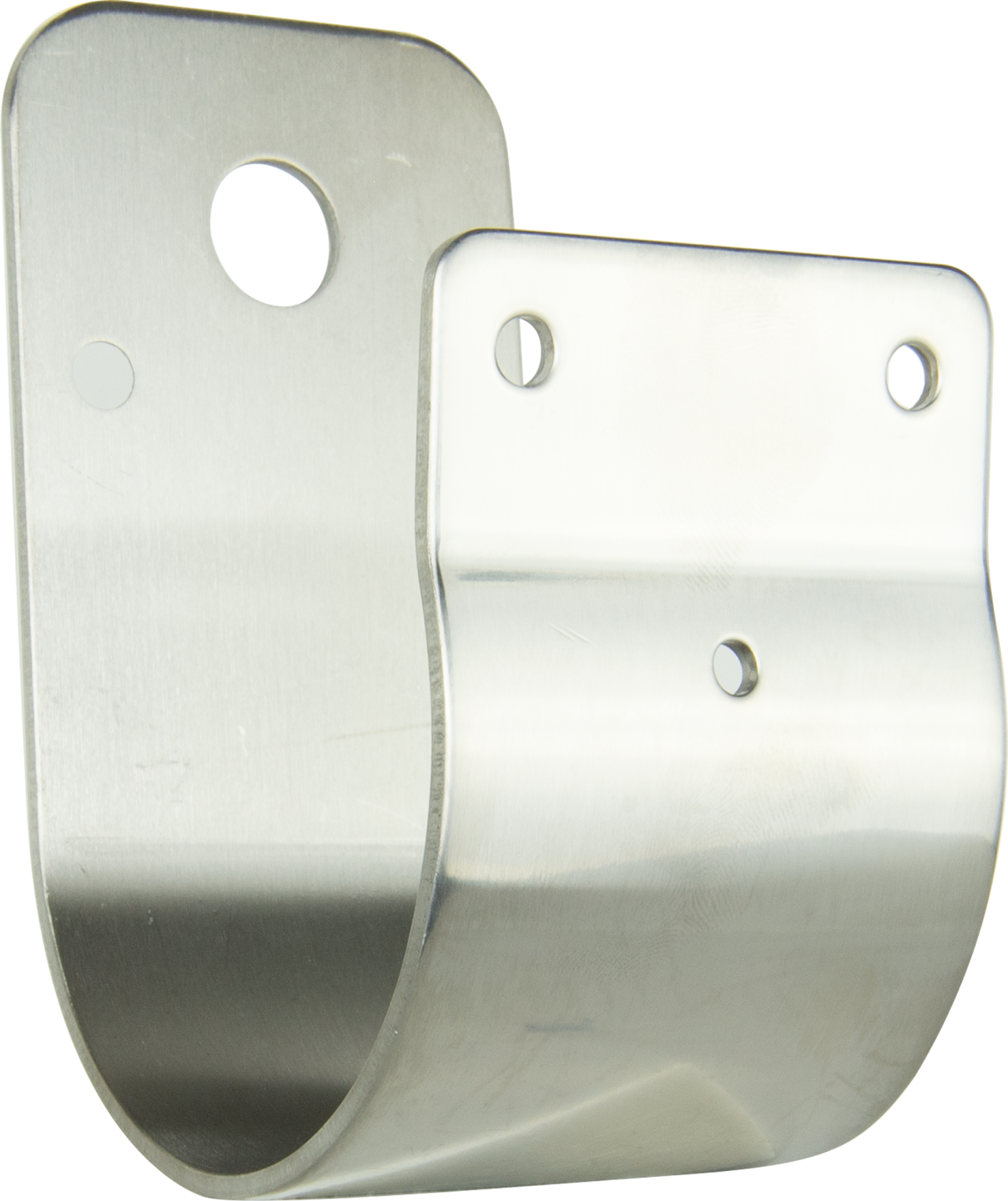76MM WRAP-AROUND BULLBAR BRACKET - STAINLESS STEEL